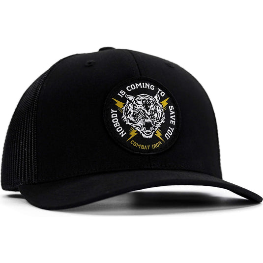 Nobody Is Coming To Save You Patch Snapback Hat