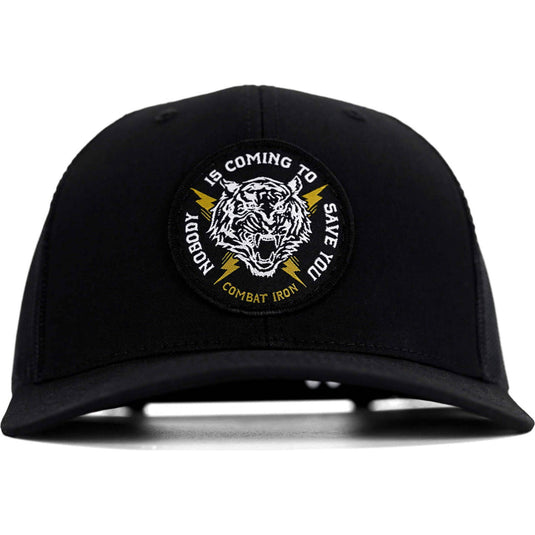 Nobody Is Coming To Save You Patch Snapback Hat