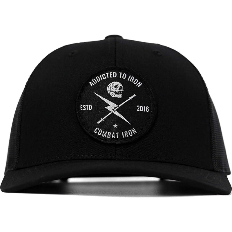 Load image into Gallery viewer, Addicted To Iron Patch Snapback Hat
