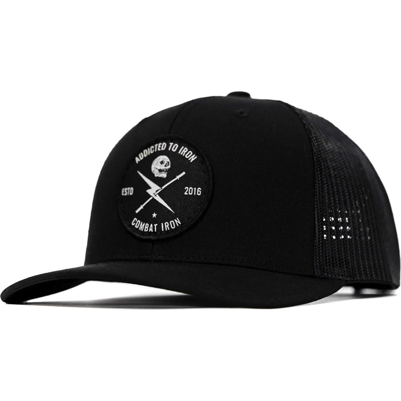 Load image into Gallery viewer, Addicted To Iron Patch Snapback Hat
