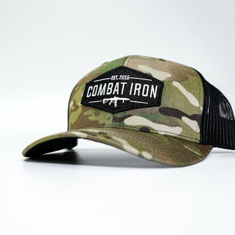 Load image into Gallery viewer, Original AR Black Patch Snapback Hat
