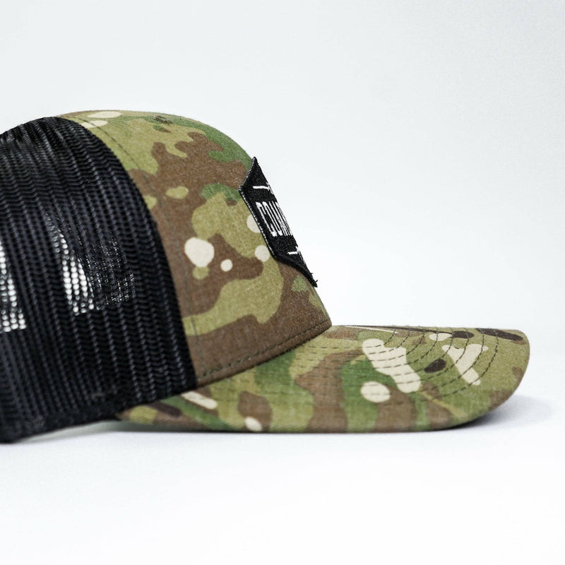 Load image into Gallery viewer, Original AR Black Patch Snapback Hat

