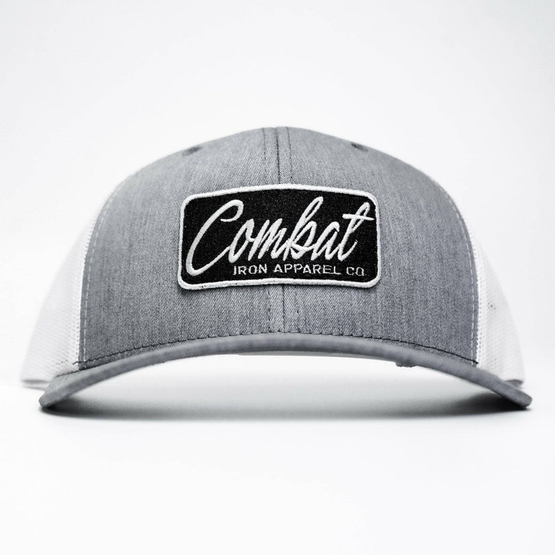Load image into Gallery viewer, Combat Script Patch Mid-Profile Mesh Snapback Hat
