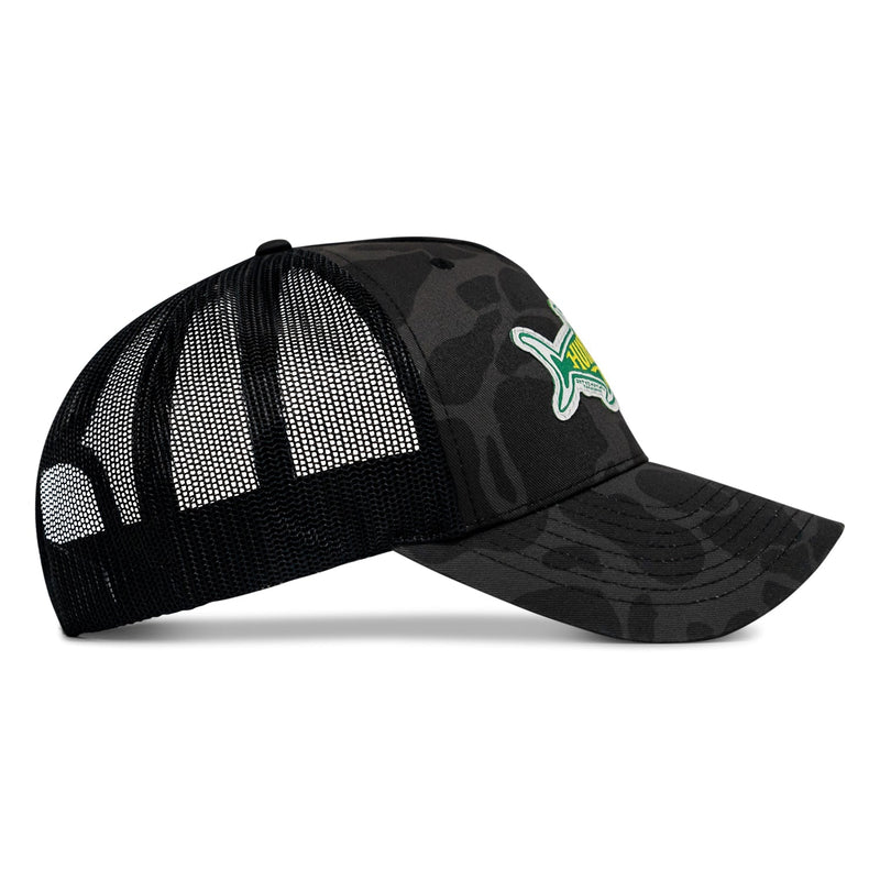 Load image into Gallery viewer, Hung Like A Tuna Can Snapback Hat
