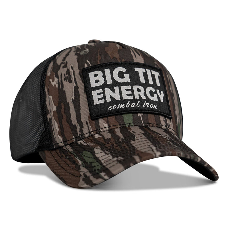 Load image into Gallery viewer, Big Tit Energy Patch Snapback Hat
