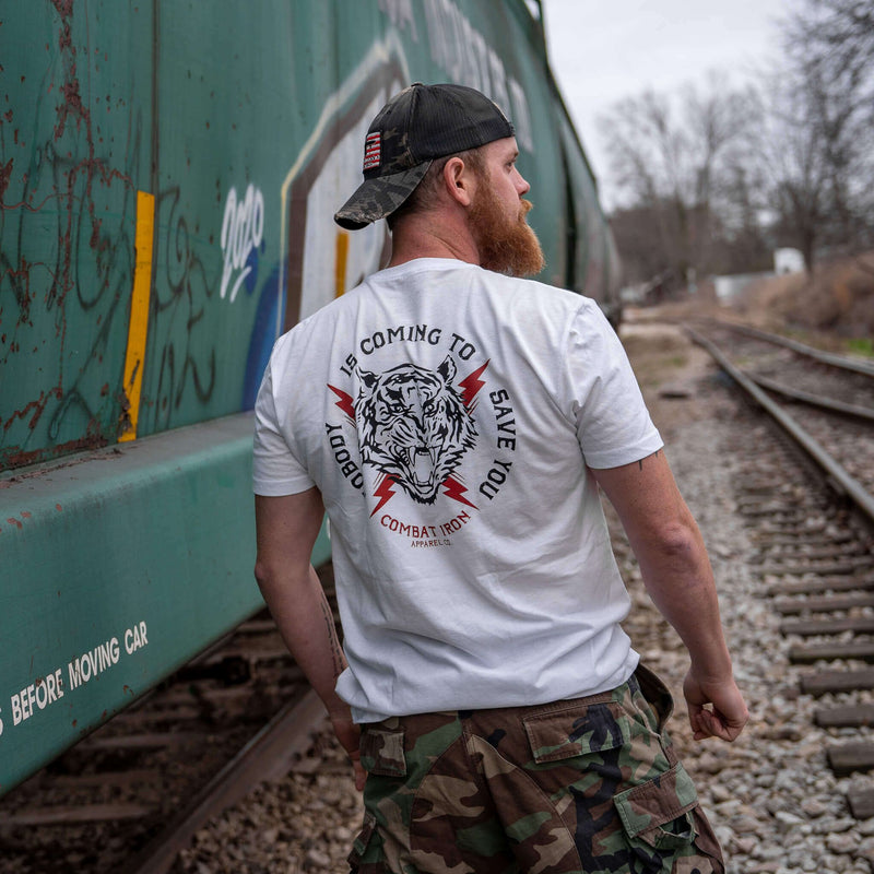 Load image into Gallery viewer, Nobody Is Coming To Save You Men&#39;s T-Shirt
