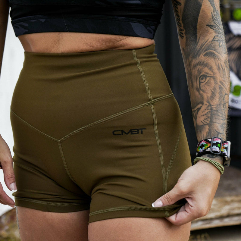 Load image into Gallery viewer, LADIES LUXE HIGH WAISTED SHORTS
