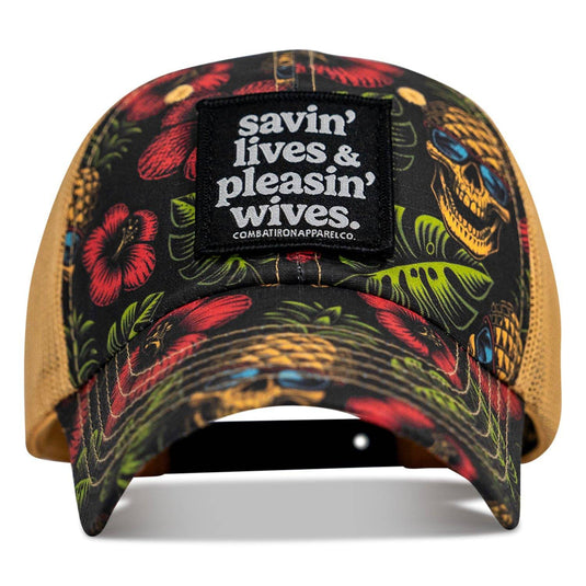 Ripstop Savin' Lives & Pleasin' Wives Low Pro Snapback