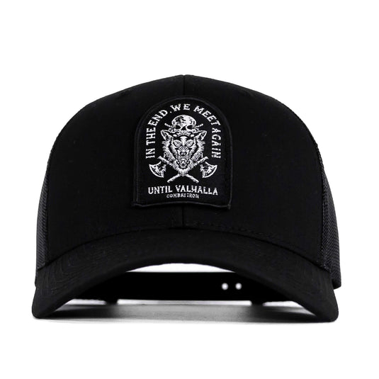 In The End, We Meet Again - Until Valhalla Patch Snapback Hat