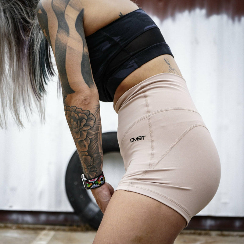 Load image into Gallery viewer, LADIES LUXE HIGH WAISTED SHORTS
