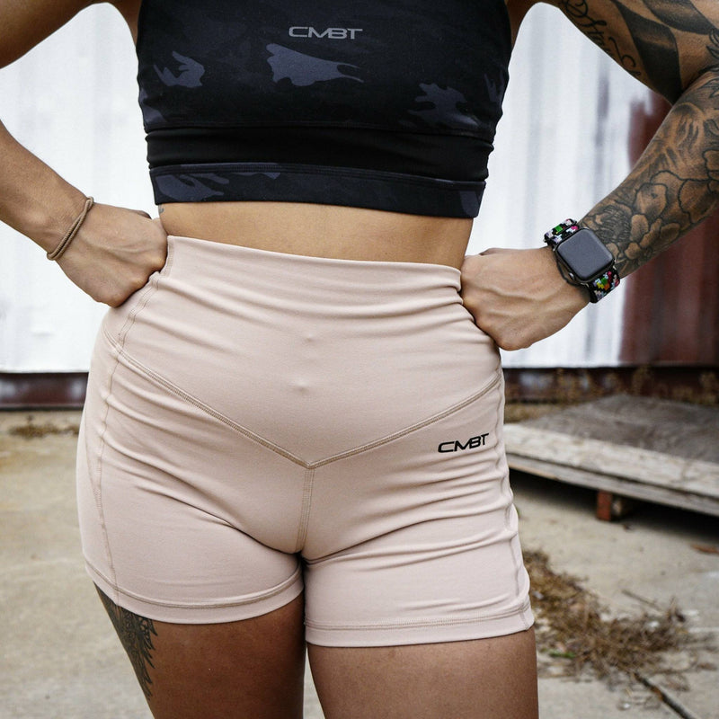Load image into Gallery viewer, LADIES LUXE HIGH WAISTED SHORTS
