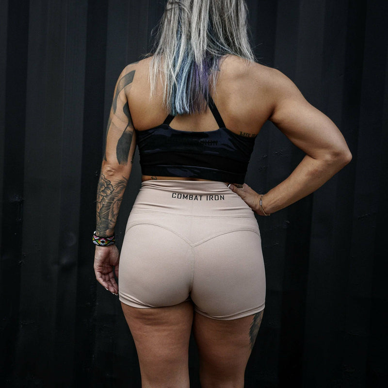 Load image into Gallery viewer, LADIES LUXE HIGH WAISTED SHORTS
