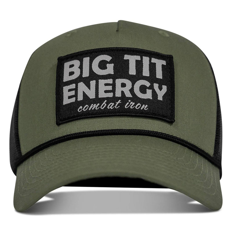 Load image into Gallery viewer, Big Tit Energy Patch Rope Snapback Hat
