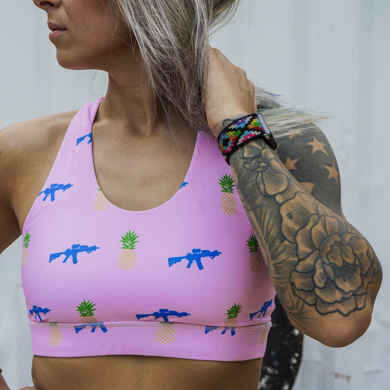 Load image into Gallery viewer, ESSENTIAL WIDE STRAP SPORTS BRA
