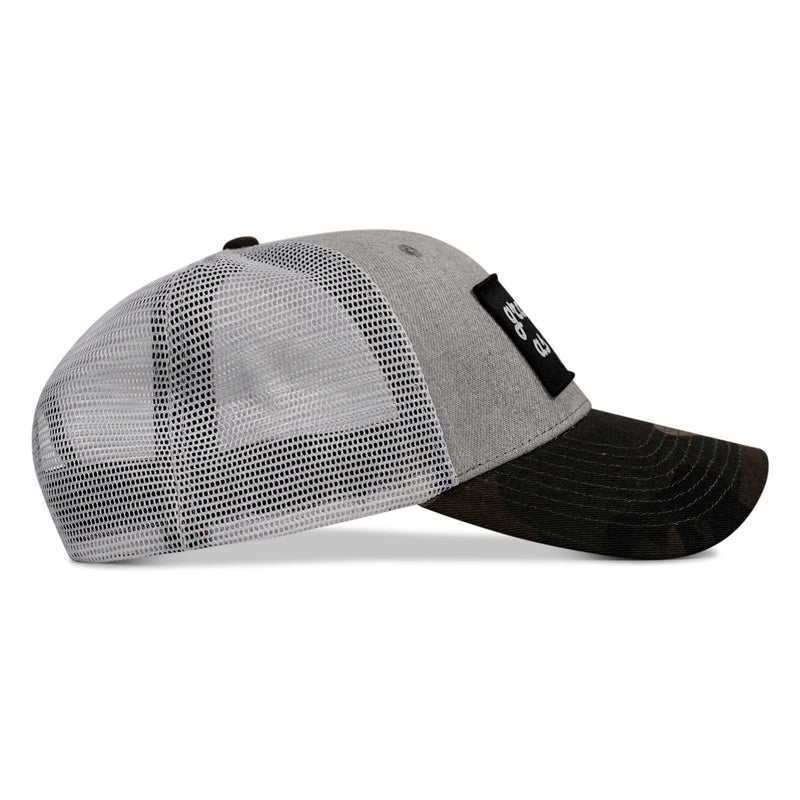 Load image into Gallery viewer, Grateful As F*ck Patch Mesh Snapback Hat
