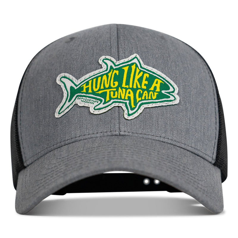 Load image into Gallery viewer, Hung Like A Tuna Can Snapback Hat

