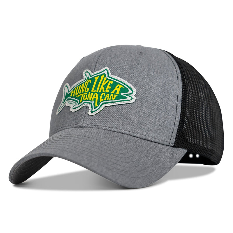 Load image into Gallery viewer, Hung Like A Tuna Can Snapback Hat
