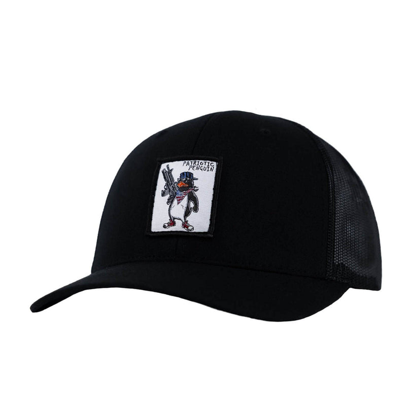 Load image into Gallery viewer, Patriotic Penguin Patch Snapback Hat

