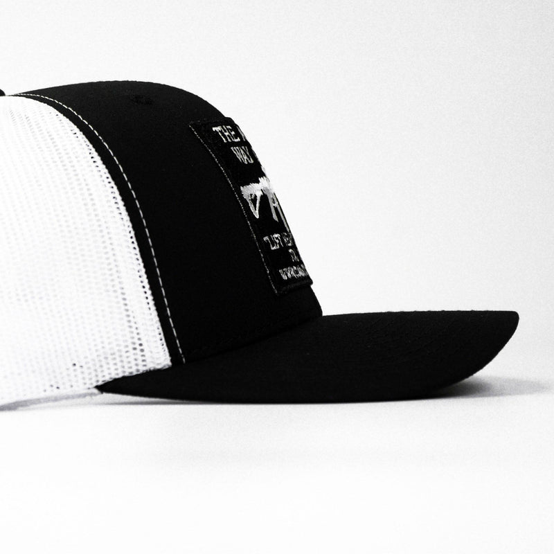 Load image into Gallery viewer, American Way Of Life 5.56 Black Patch Edition Mid-Profile Mesh Snapback
