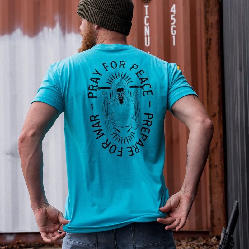 Load image into Gallery viewer, Pray For Peace. Prepare For War. Men&#39;s T-Shirt
