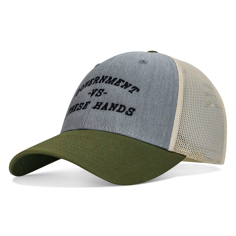 Load image into Gallery viewer, Government -vs- These Hands SnapBack Hat
