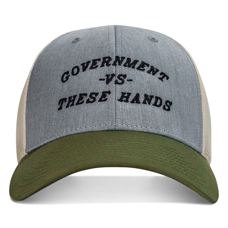 Load image into Gallery viewer, Government -vs- These Hands SnapBack Hat
