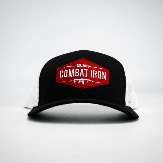 Original AR Red Patch Mid-Profile Mesh Snapback Hat
