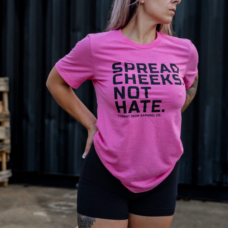 Load image into Gallery viewer, Spread Cheeks. Not Hate. Men&#39;s T-Shirt
