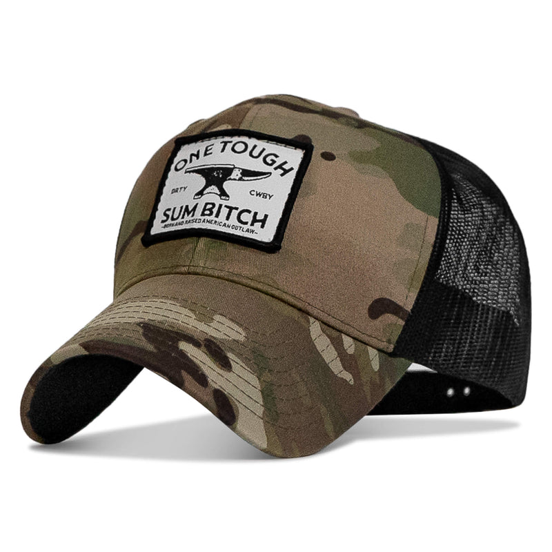 Load image into Gallery viewer, One Tough Sum B Patch Snapback
