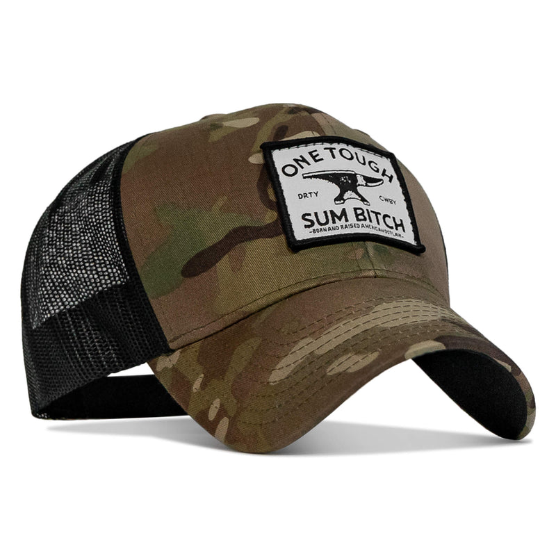 Load image into Gallery viewer, One Tough Sum B Patch Snapback
