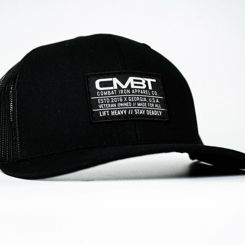 Load image into Gallery viewer, Branded CMBT Labeled Mid-Profile Snapback Hat
