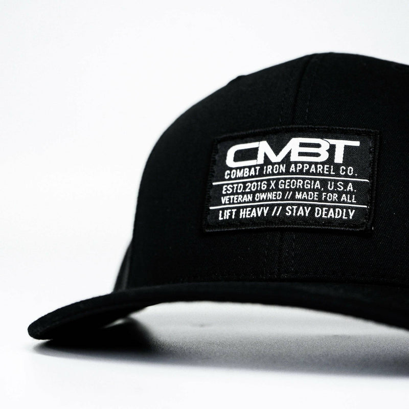Load image into Gallery viewer, Branded CMBT Labeled Mid-Profile Snapback Hat
