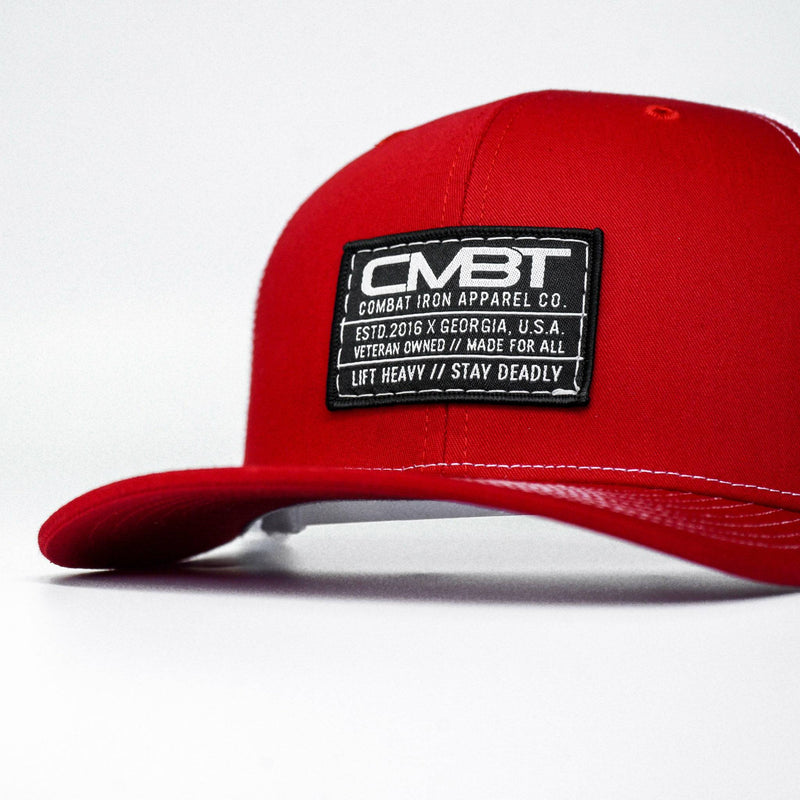 Load image into Gallery viewer, Branded CMBT Labeled Mid-Profile Snapback Hat
