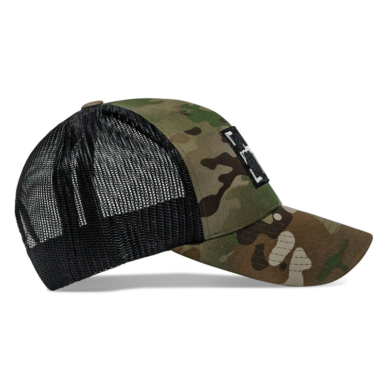Load image into Gallery viewer, Uzi Patch Snapback Hat
