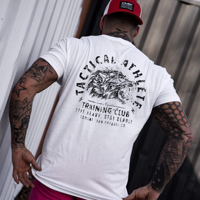 Load image into Gallery viewer, Tactical Athlete Training Club Wolf Men&#39;s T-Shirt
