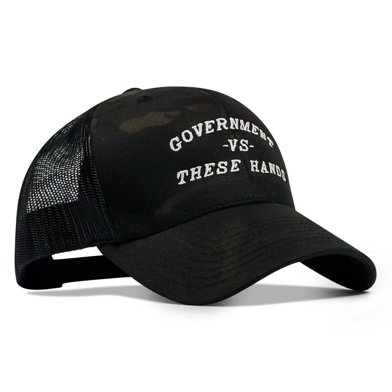 Load image into Gallery viewer, Government -vs- These Hands SnapBack Hat
