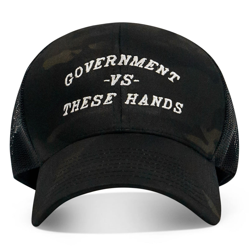 Load image into Gallery viewer, Government -vs- These Hands SnapBack Hat
