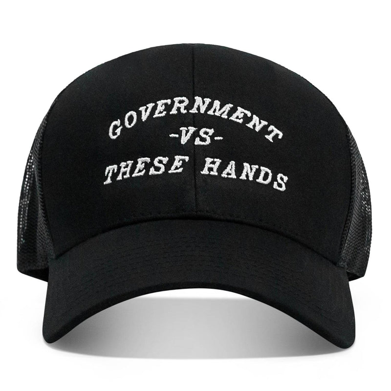 Load image into Gallery viewer, Government -vs- These Hands SnapBack Hat
