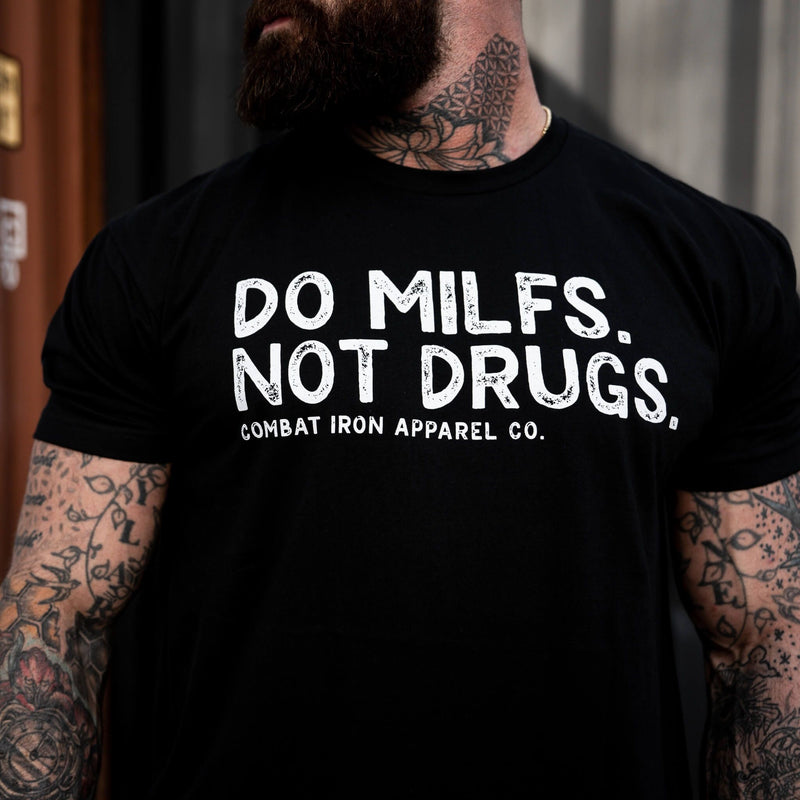 Load image into Gallery viewer, Do Milfs. Not Drugs. Men's T-Shirt
