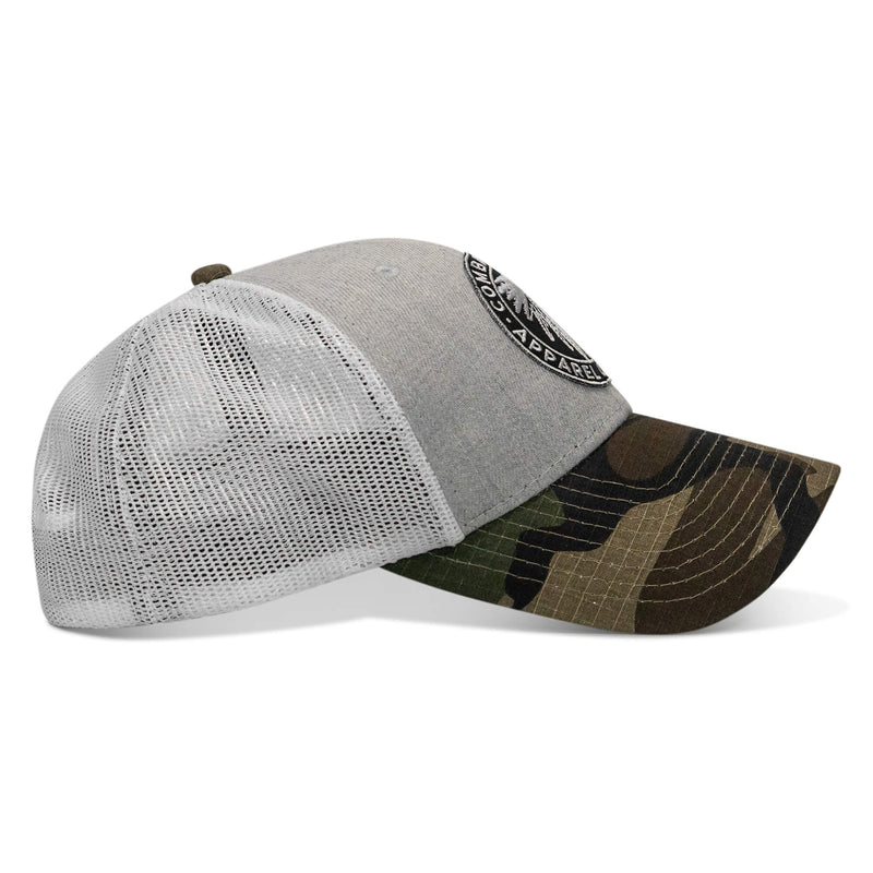 Load image into Gallery viewer, Indian Chief Skull Patch Snapback
