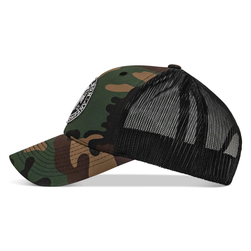 Load image into Gallery viewer, Indian Chief Skull Patch Snapback
