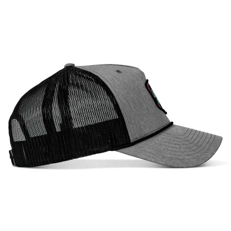 Load image into Gallery viewer, Retro Branded Combat Iron Patch Rope Snapback
