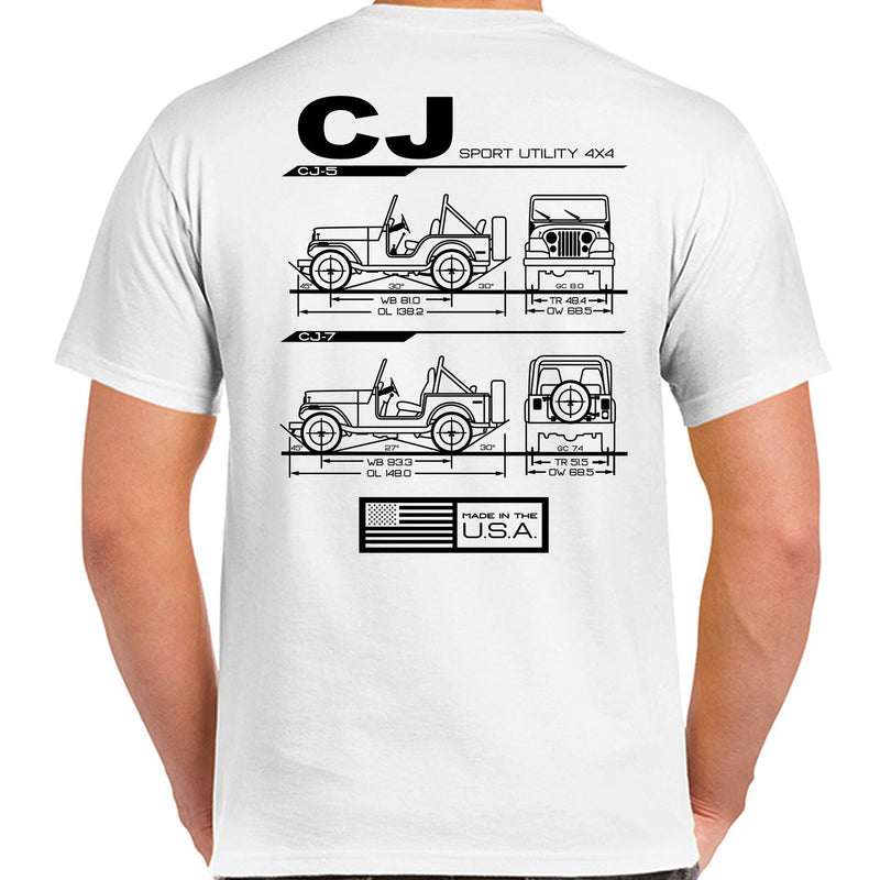 Load image into Gallery viewer, CJ Blueprint T-Shirt
