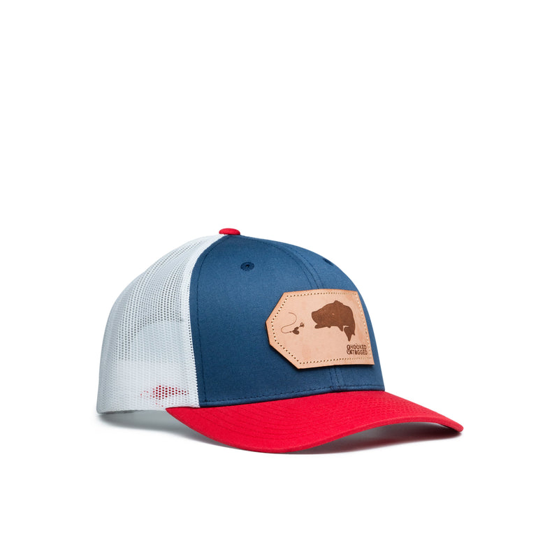 Load image into Gallery viewer, Largemouth Bass Patch Hat

