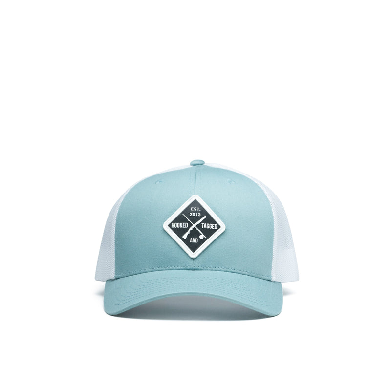 Load image into Gallery viewer, Shotgun &amp; Fly Rod Patch Hat
