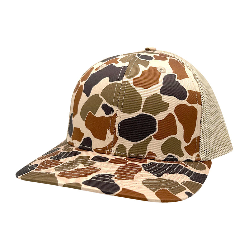 Load image into Gallery viewer, Duck Camo Snapback Trucker
