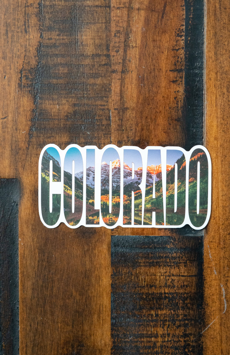 Load image into Gallery viewer, Colorado Maroon Bells Sticker
