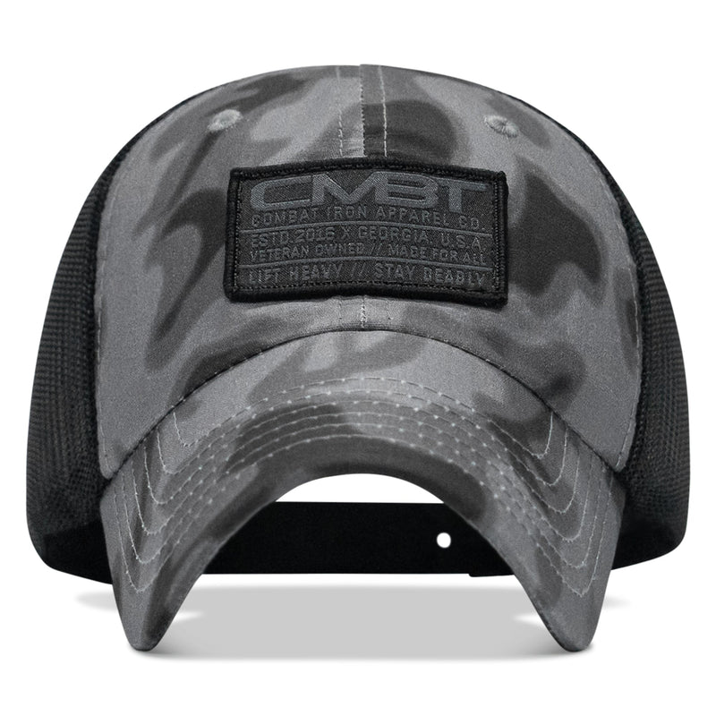 Load image into Gallery viewer, Original Subdued CMBT  Patch Tactical Ripstop Mesh Snapback Hat
