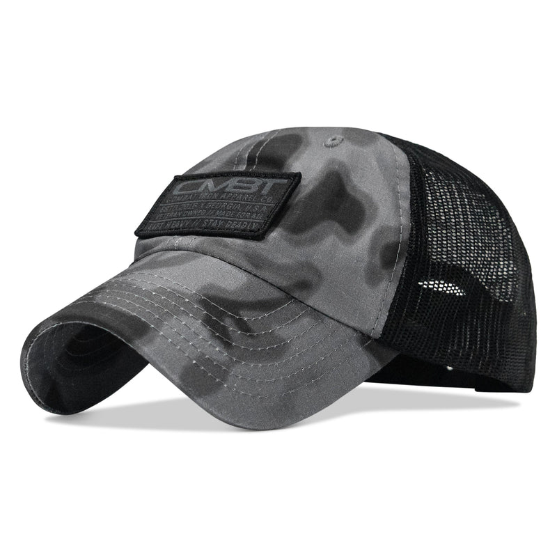Load image into Gallery viewer, Original Subdued CMBT  Patch Tactical Ripstop Mesh Snapback Hat
