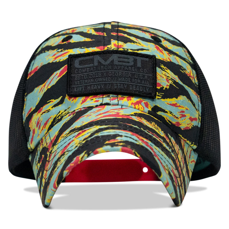 Load image into Gallery viewer, Original Subdued CMBT  Patch Tactical Ripstop Mesh Snapback Hat
